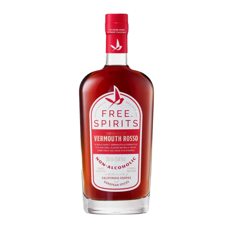 Free Spirits 0.0% Alcohol‑Free Vermouth‑Style Rosso Beverage 750 ml